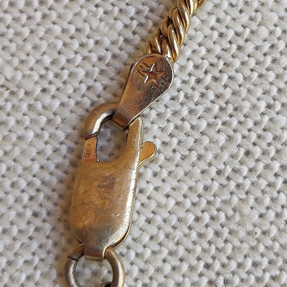 Vermeil Sterling Italy Bracelet - Picture 3 of 6